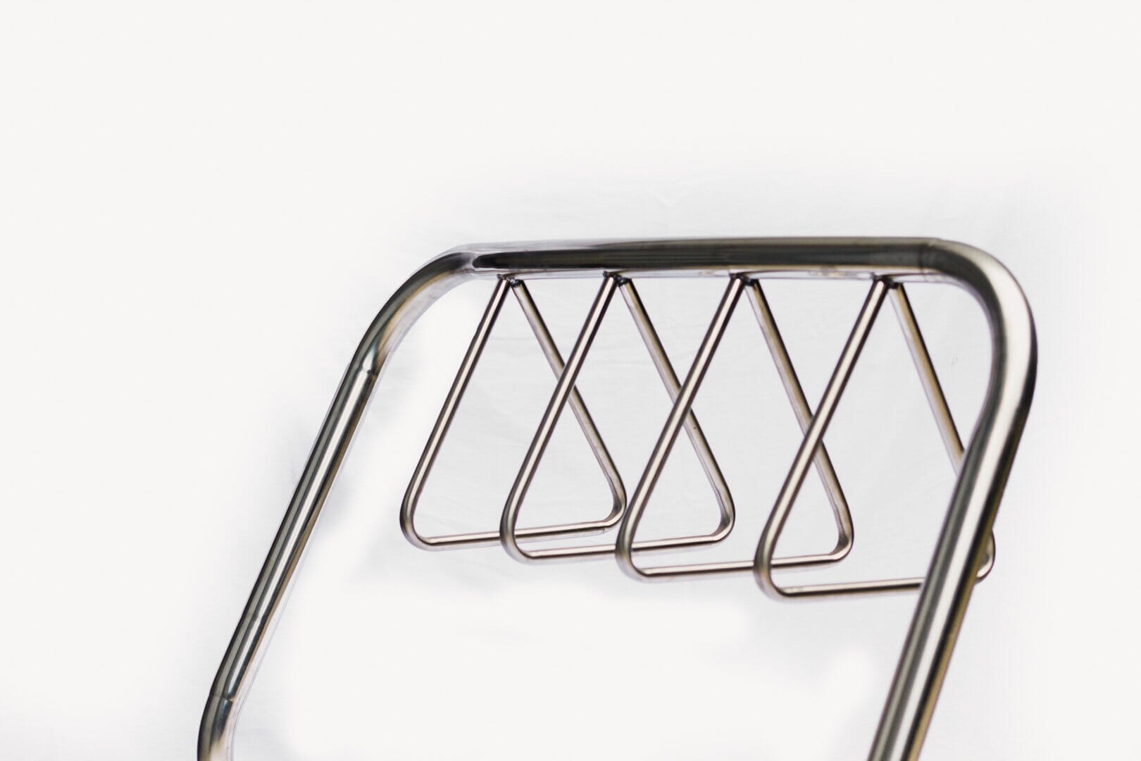 5 Station Bike Rack Triangle Holder | Stainless Steel – TKO Bollards