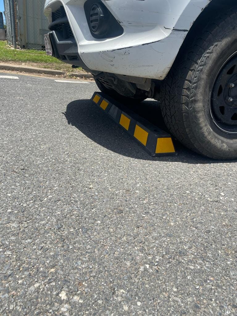 Rubber Wheel Stop | National Delivery | Buy Online – TKO Bollards